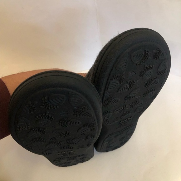 Acorn Women's Wool Blend Faux Fur Chinchilla Ragg Clog Slippers Size 9 1/2-101/2 - Picture 13 of 14